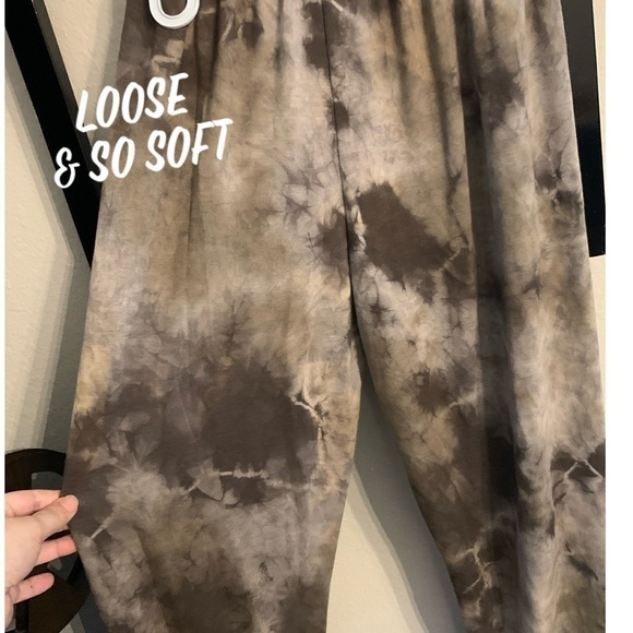 Charcoal/brown Baby French Terry Sweatpants - Picture 14 of 15